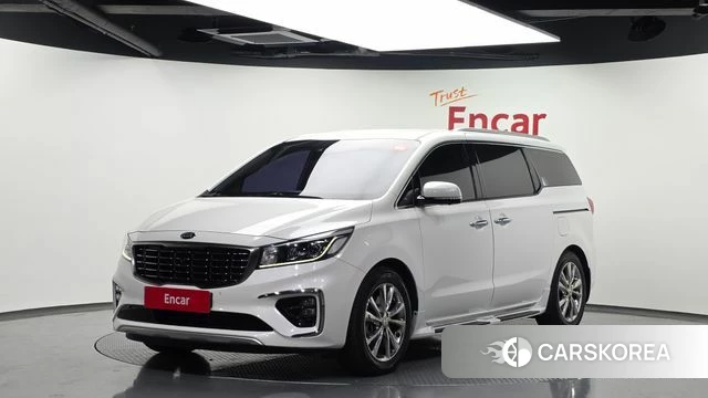 Kia The New Carnival 2019 Белый из Кореи