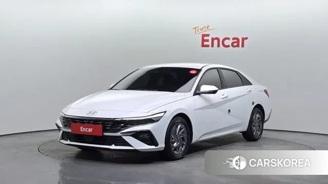 Hyundai The New Avante (CN7) 2023 Белый из Кореи
