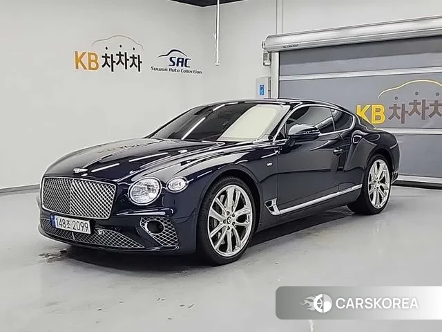 Bentley Continental GT 3rd Generation 2021 Синий из Кореи