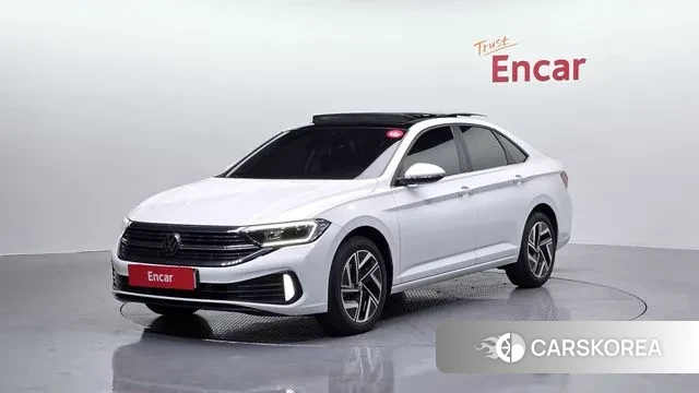 Volkswagen 7th Generation of Jetta 2022 Белый из Кореи