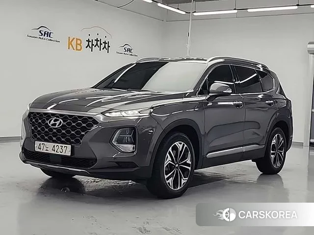 Hyundai Santa Fe TM 2018 Серый из Кореи