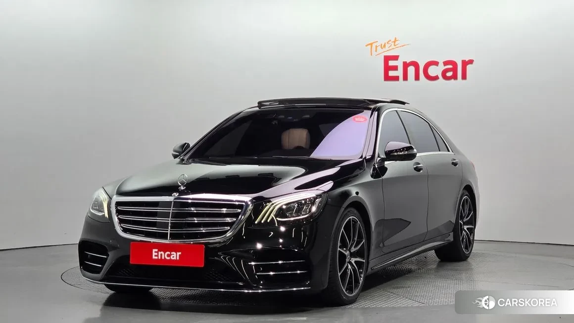 Mercedes-Benz S-Class W222 2018 Черный из Кореи