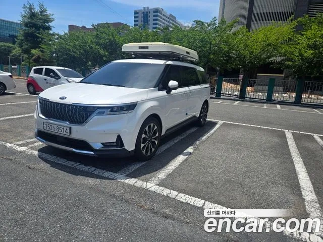 Kia Carnival 4th generation 2021 Белый из Кореи