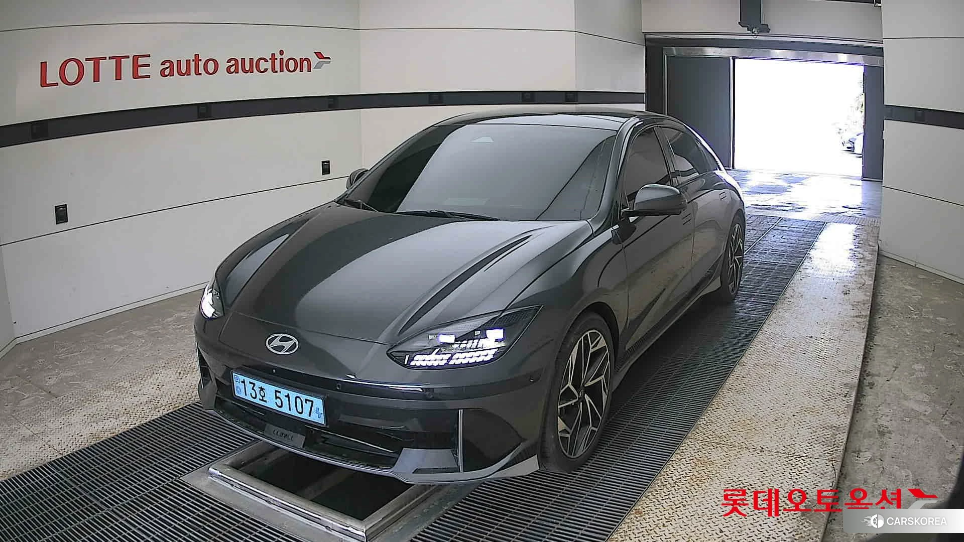 Hyundai IONIQ 6 2023 Nocturne Grey Metallic из Кореи