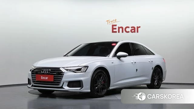 Audi A6 (C8) 2021 Белый из Кореи