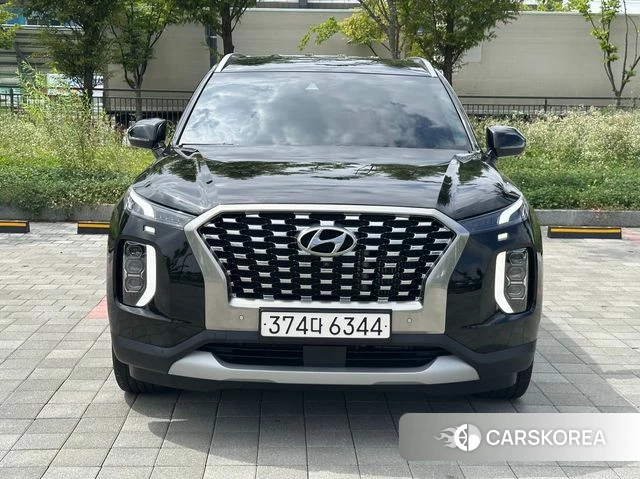 Hyundai Palisade 2022 Черный из Кореи