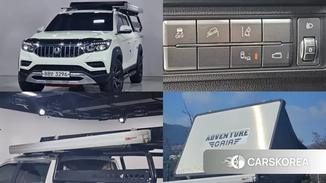 Ssangyong Rexton Sports Cannes 2020 Белый из Кореи