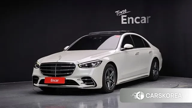 Mercedes-Benz S-Class W223 2022 Белый из Кореи