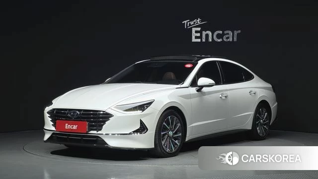 Hyundai Sonata (DN8) 2020 Белый из Кореи