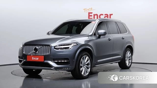 Volvo XC90 second Generation 2018 Светло-серебряный цвет из Кореи
