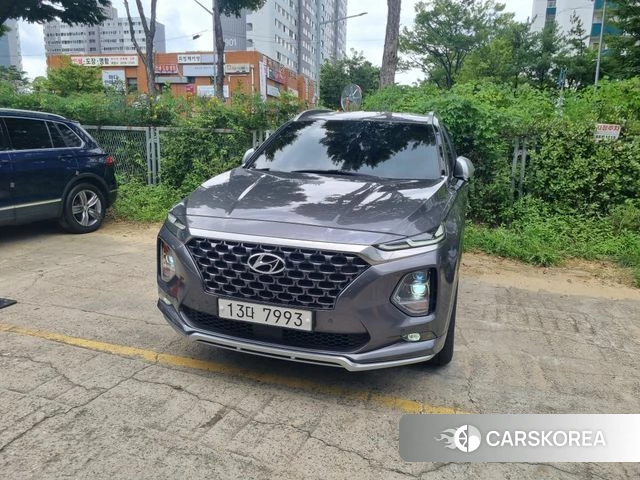 Hyundai Santa Fe TM 2019 Серый из Кореи