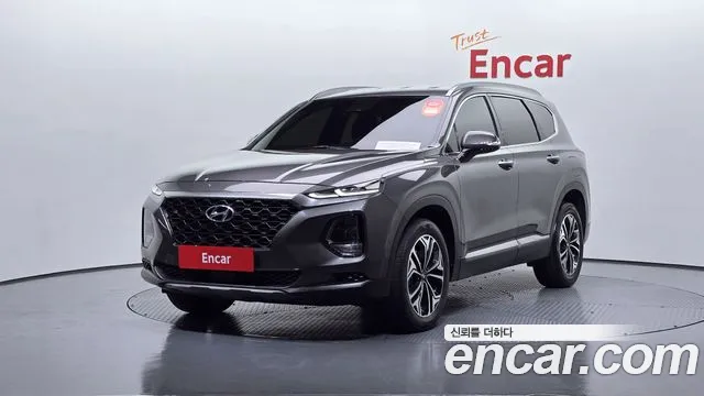 Hyundai Santa Fe TM 2018 Серый из Кореи