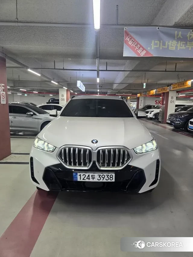 BMW X6 (G06) 2024 Белый из Кореи