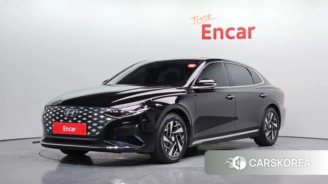 Hyundai The New Grandeur IG Hybrid 2022 Черный из Кореи