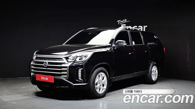 Ssangyong The New Rexton Sport 2022 Черный из Кореи