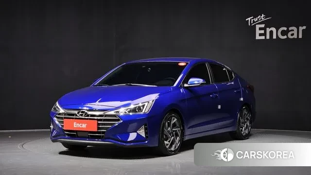 Hyundai The New Avante AD 2019 Синий из Кореи