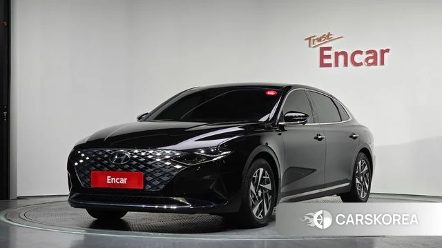 Hyundai The New Grandeur IG Hybrid 2021 Черный из Кореи
