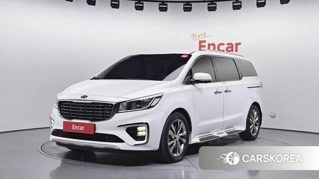 Kia The New Carnival 2018 Белый из Кореи