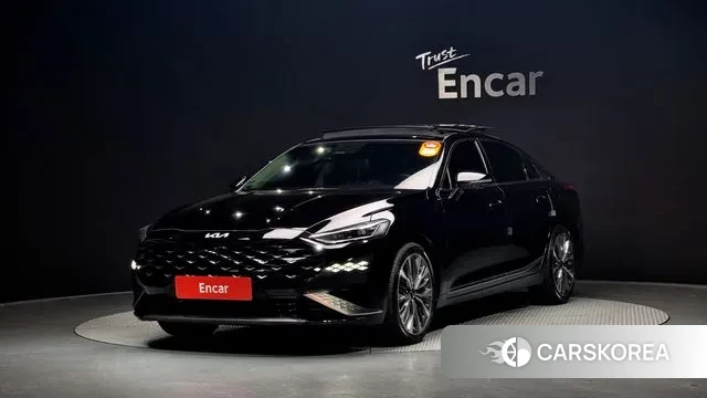 Kia K8 2021 Черный из Кореи