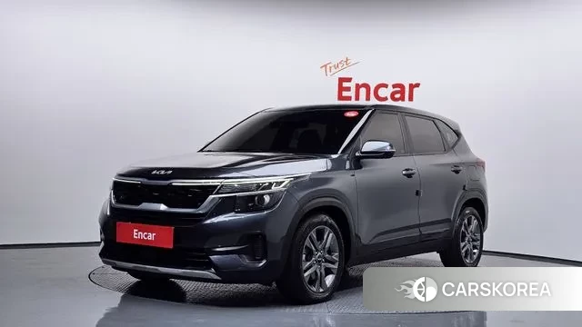 Kia Seltos 2022 Серый из Кореи