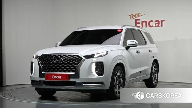 Hyundai Palisade 2021 Белый из Кореи