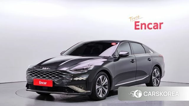 Kia K8 Hybrid 2021 Серый из Кореи