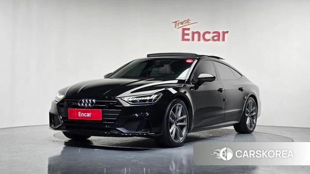 Audi A7 (4K) 2022 Черный из Кореи
