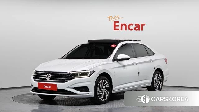 Volkswagen 7th Generation of Jetta 2021 Белый из Кореи