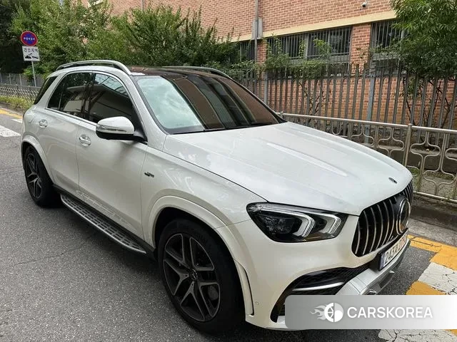 Mercedes-Benz GLE-Class W167 2023 Белый из Кореи