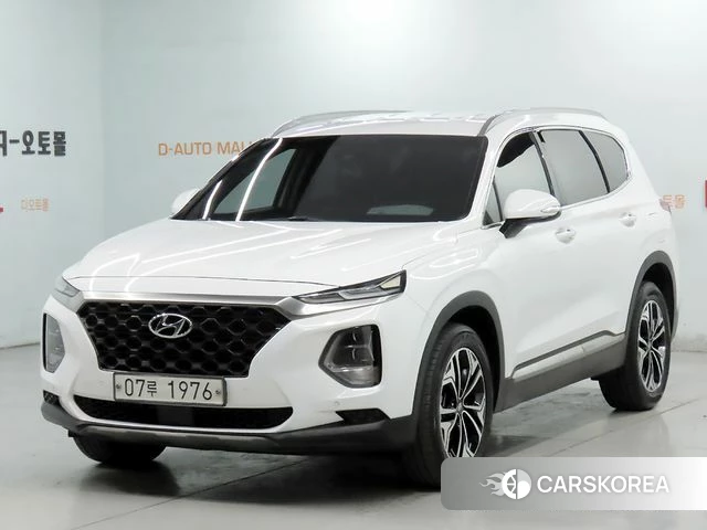 Hyundai Santa Fe TM 2018 Белый из Кореи
