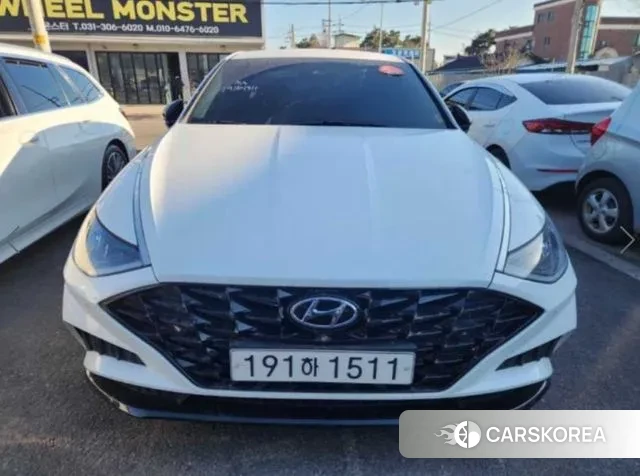 Hyundai Sonata (DN8) 2021 Белый из Кореи
