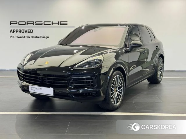Porsche Cayenne (PO536) 2023 Черный из Кореи