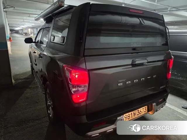 Ssangyong Rexton Sports 2019 Серый из Кореи