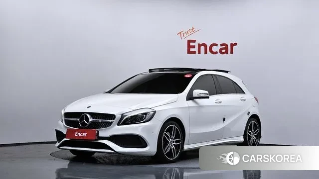 Mercedes-Benz A-Class W176 2018 Белый из Кореи