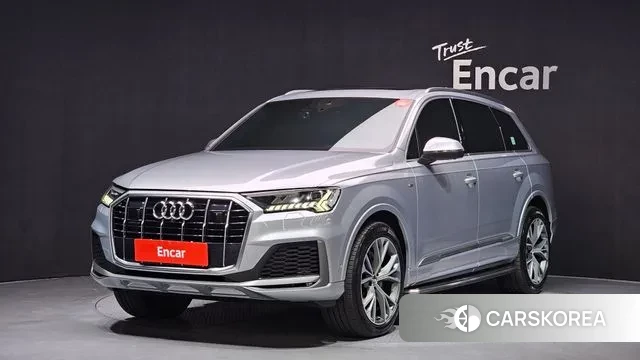 Audi Q7 (4M) 2020 Серебряный из Кореи