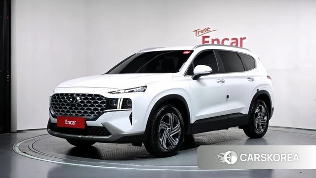 Hyundai The New Santa Fe 2021 Белый из Кореи