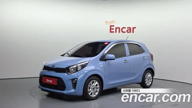 Kia All New Morning (JA) 2019 Небесно-голубой из Кореи