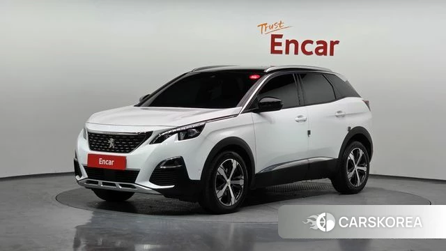 Peugeot 3008 second generation 2019 Белый из Кореи