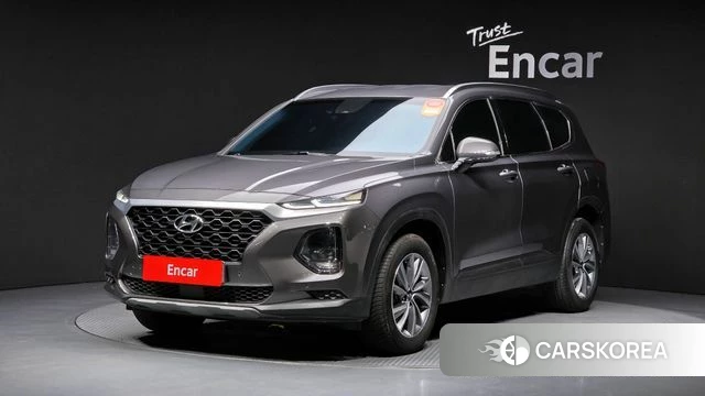 Hyundai Santa Fe TM 2018 Серый из Кореи