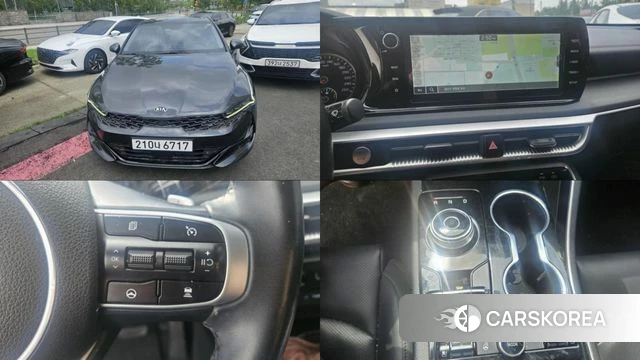 Kia K5 3rd generation 2021 Серый из Кореи