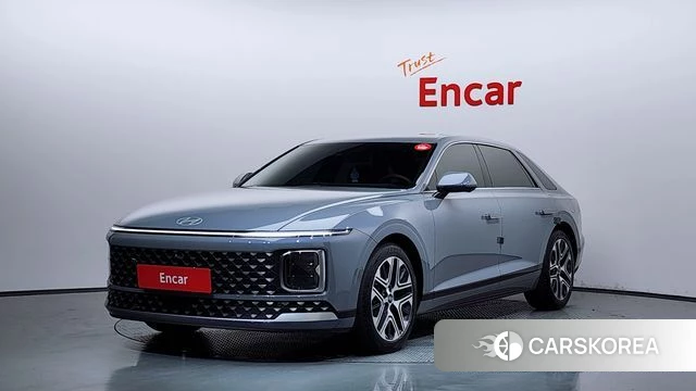 Hyundai Grandeur Hybrid (GN7) 2025 Светло-серебряный цвет из Кореи