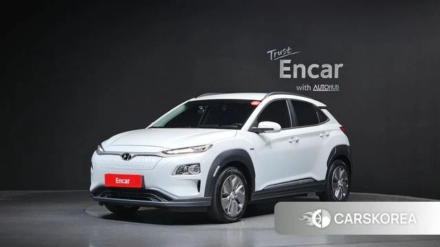 Hyundai Kona Electric 2020 Белый из Кореи