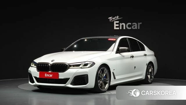 BMW 5 Series (G30) 2022 Белый из Кореи