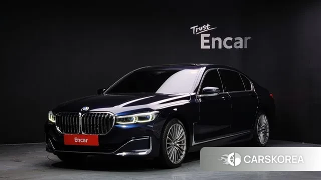 BMW 7 Series (G11) 2020 Синий из Кореи