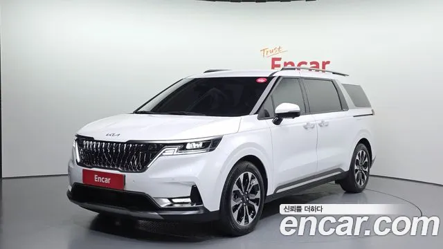 Kia Carnival 4th generation 2022 Белый из Кореи