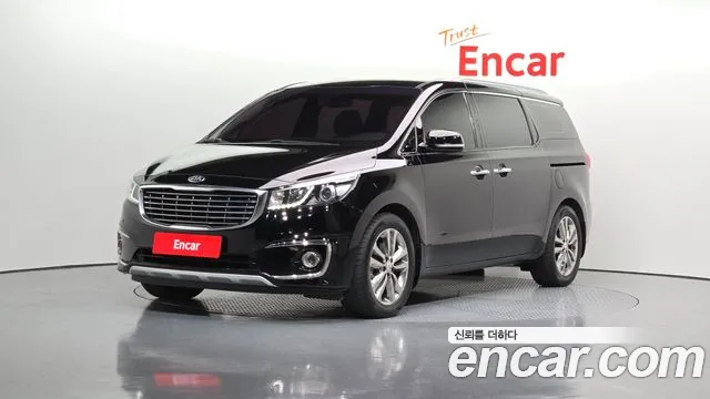 Kia All New Carnival 2018 Черный из Кореи