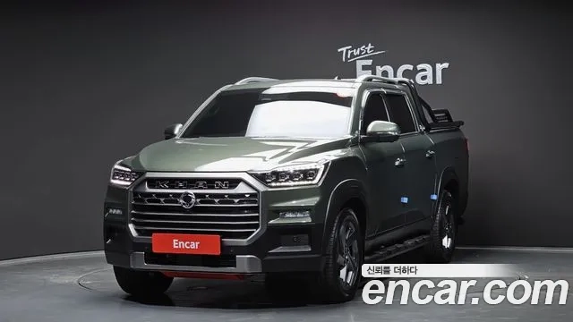 Ssangyong The New Rexton Sports Cannes 2023 Зеленый из Кореи