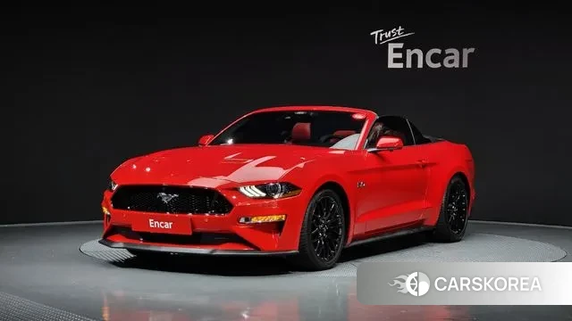 Ford Mustang 2022 Красный из Кореи