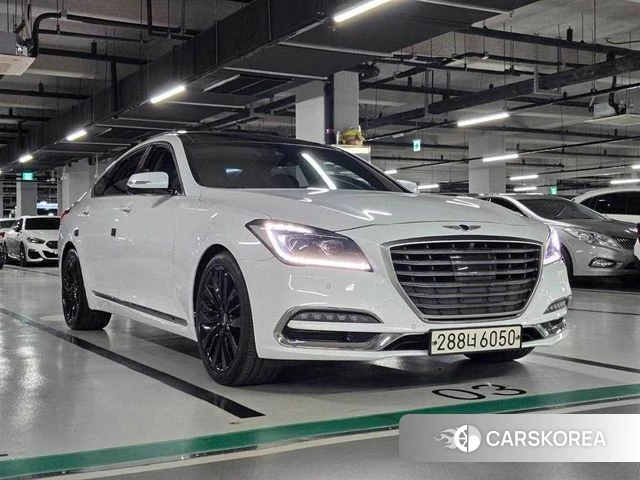 Genesis G80 2018 Белый из Кореи