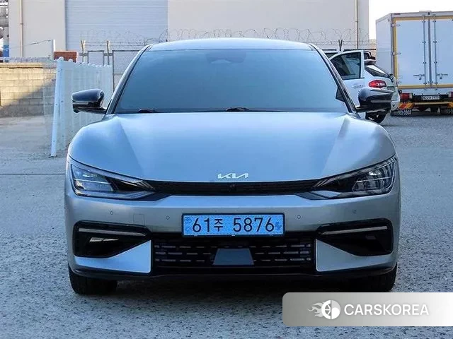 Kia EV6 2022 Серебристо-серый из Кореи